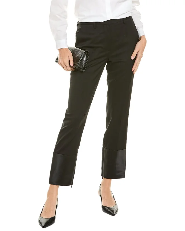 Special Price Helmut Lang Tuxedo Wool Slim Pant