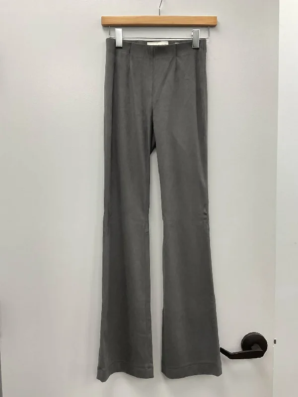 Unmissable Offer Grey Sabrina Flare Veloure Pant