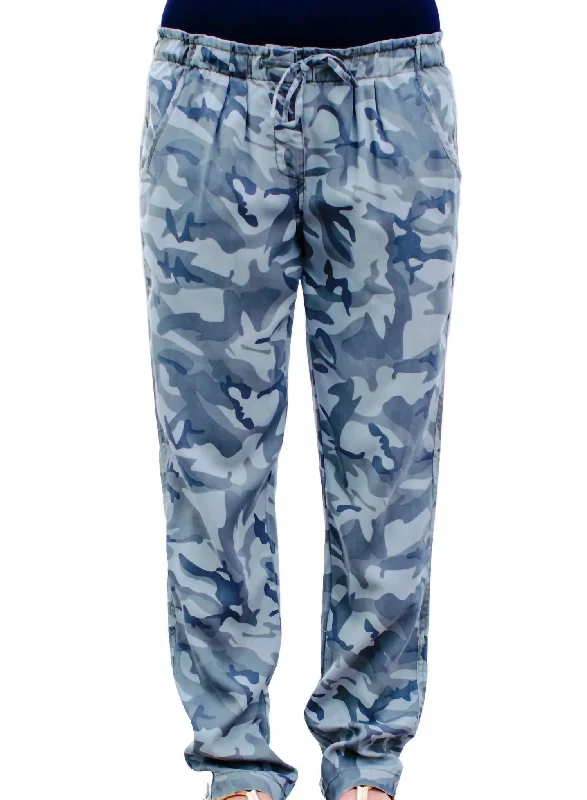 Overstock Sale Liza Drawstring Pants In Camo