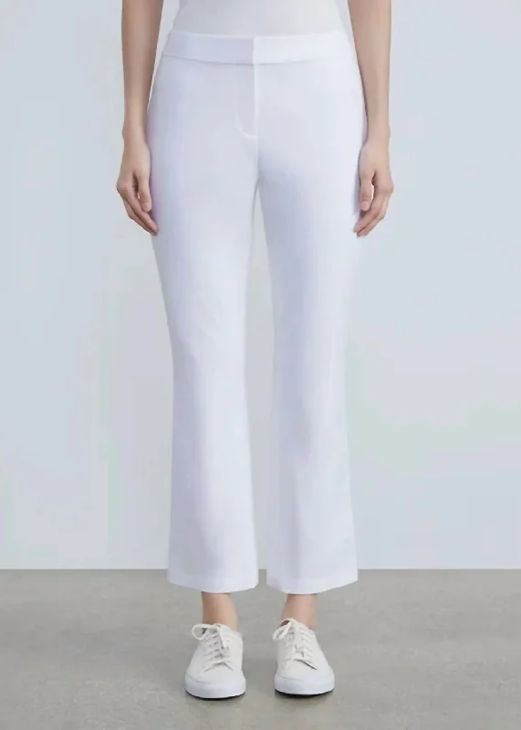 Exclusive Offers Manhattan Skinny Flare Pant In White