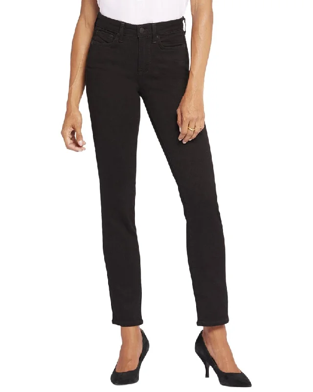Bargain Blast NYDJ Petite Sheri Black Slim Jean