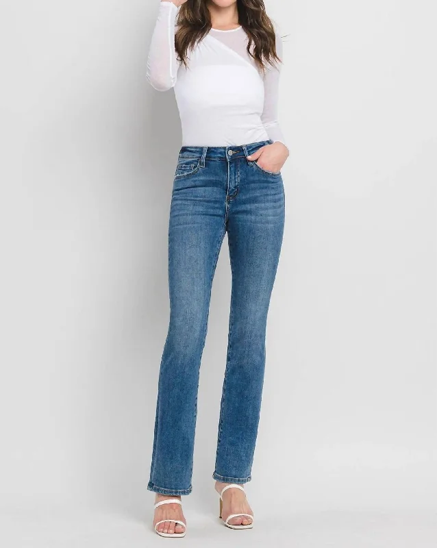 Savings Spectacular Slim Boot Cut Jeans In Denim