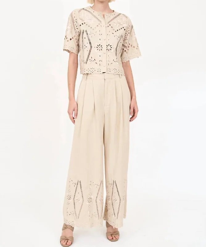 Hot Buy Dylan Pant In Tan