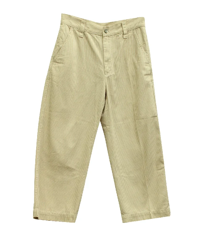 Year-End Deals Marc Jacobs Stripe Pants in Beige Cotton
