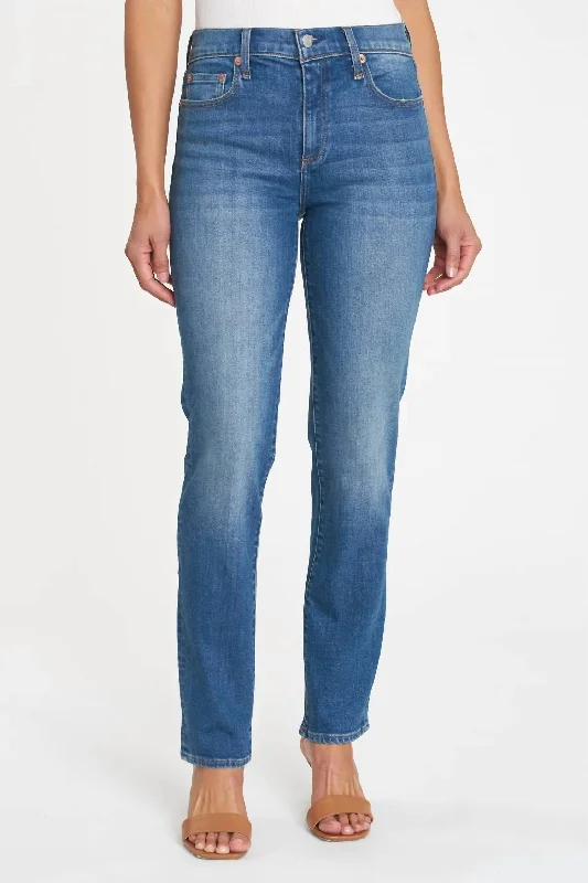 Weekend Savings Spectacle Monroe High Rise Cigarette Jean In Leon