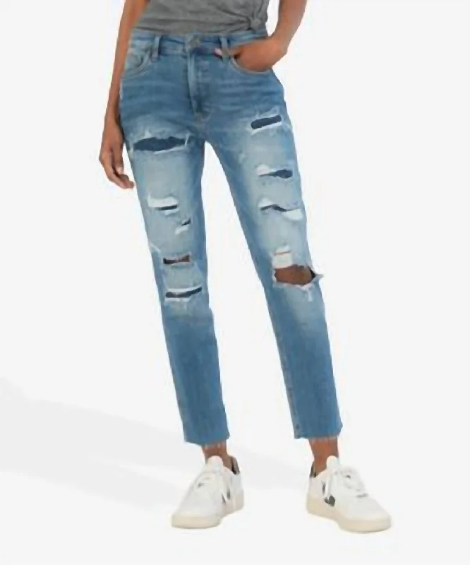 Seasonal Clearance Rachael High Rise Fab Ab Mom Jean In Revolution
