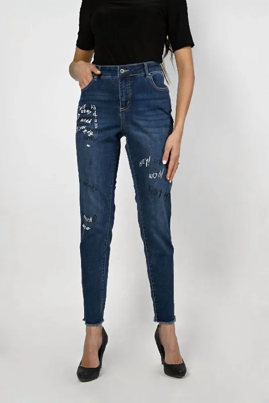 Sneak Peek Sale Denim Jeans In Blue
