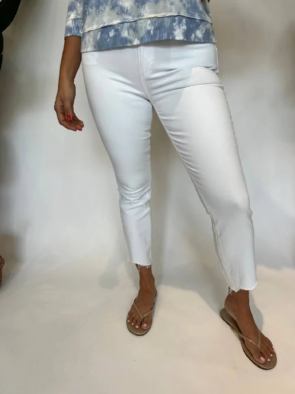 Weekend Specials to Enjoy Denim Accent Jean In White
