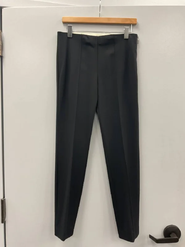 Weekend Deal Pant With Zipper On The Side In Black