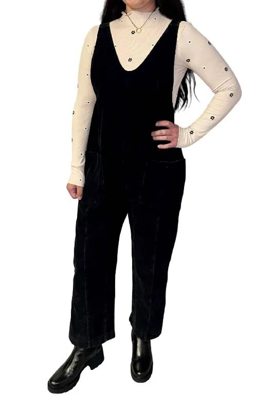 Weekend Offers That Tempt Corduroy Overall In Black