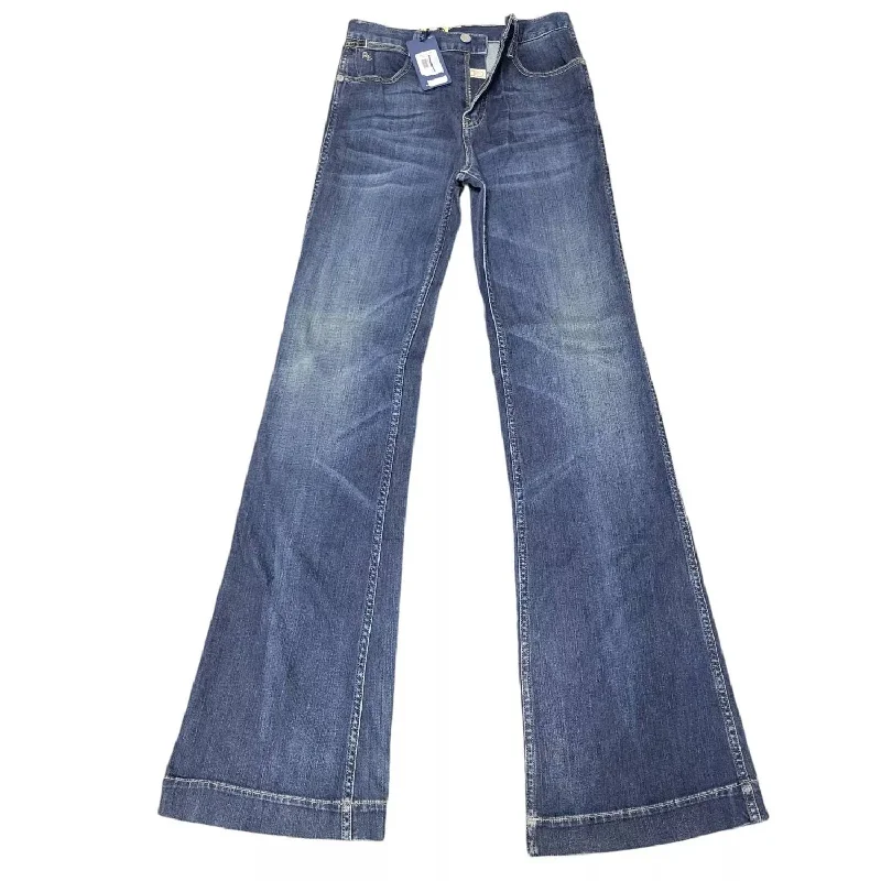 Discount Deals Women's Proprietor High Rise Flare Jean In Blue
