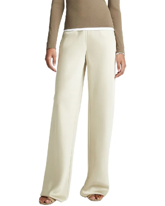 Discount Mania Vince High Waist Satin Bias Pant