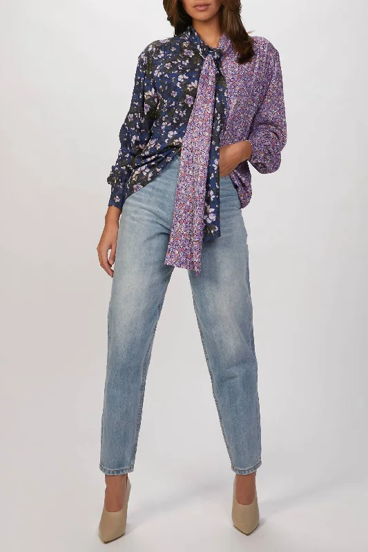 Members Only Dani Boyfriend Denim In Studio