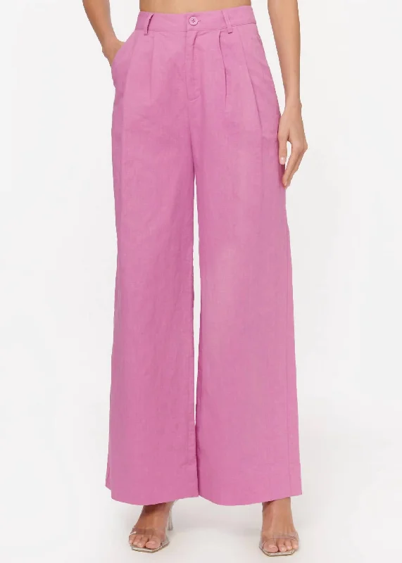 Closeout Sale Rylie Pant In Pansy