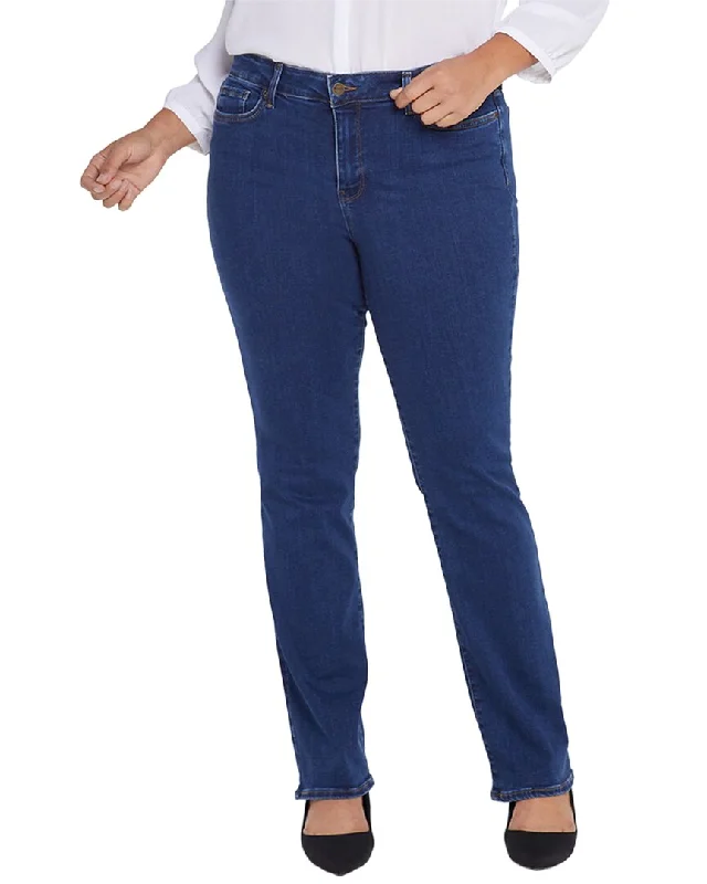 Stock Clearance NYDJ Plus Marilyn Quinn Straight Leg Jean