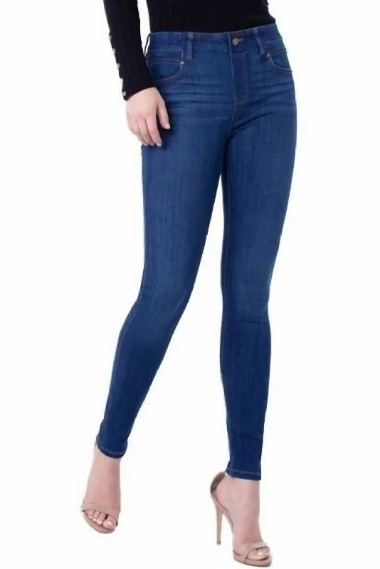 Weekend Specials to Cherish Gia Glider Skinny Jean In Elysian Dark