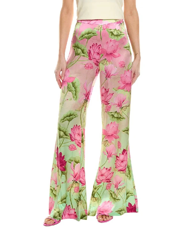 Year-End Deals Rococo Sand Silk Flare Pant