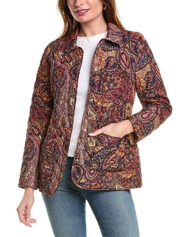 Online Exclusive Jones New York Quilted Jacket