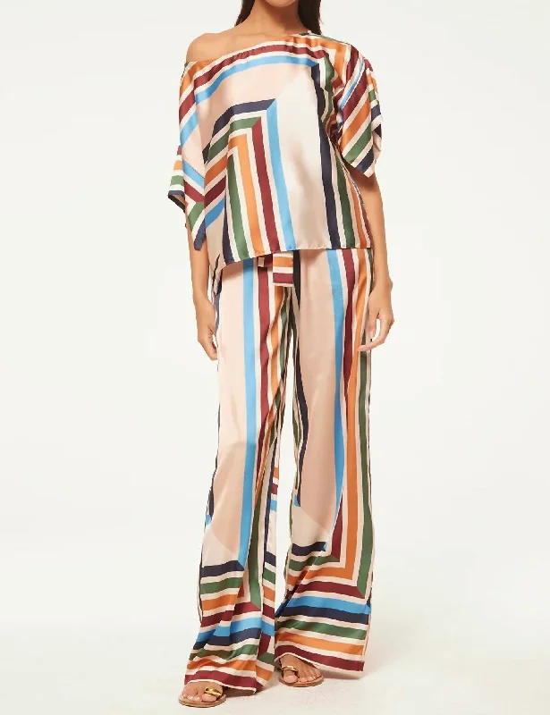 Customer Appreciation Sale Reshma Pants In San Miguel Stripe