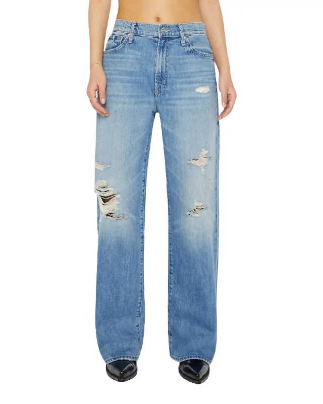 Weekend Savings Delight Lil Dodger Sneak Jeans In Tomorrow Always Knows