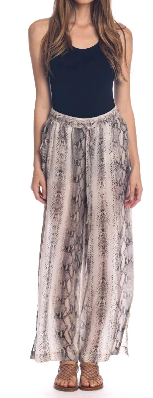 Now or Never Rosaleen Pant In Animal