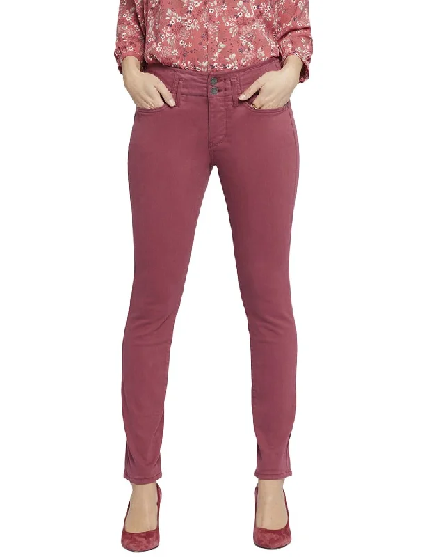 Great Deals NYDJ Ami Cranberry Pie Skinny Leg Jean