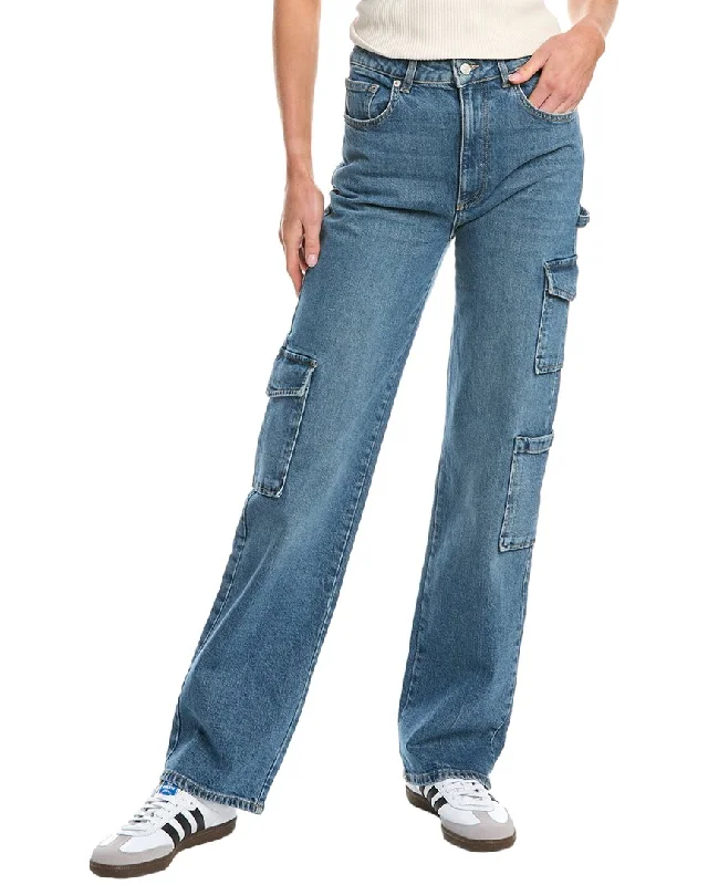 Weekend Deals That Wow ba&sh Blue Straight Cargo Jean