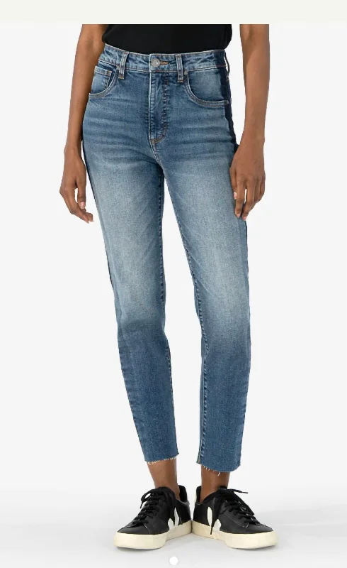 Weekend Savings Bonanza Elizabeth High Rise Fab Ab In Designer W Medium Wash