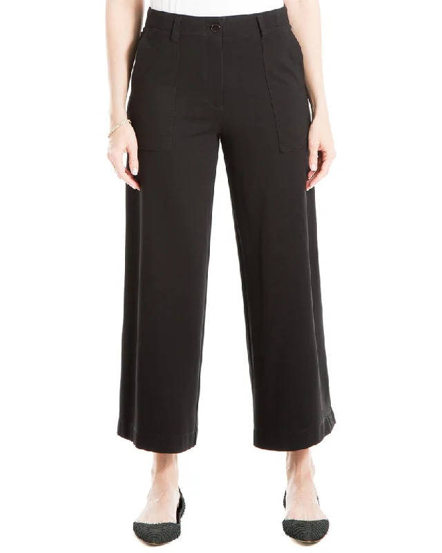 Value Deals Max Studio Crop Wide Leg Ponte Pant