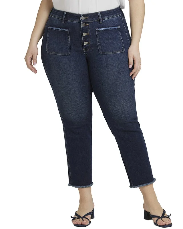 Extra Savings NYDJ Plus Marilyn Lotus Gardens Straight Leg Jean