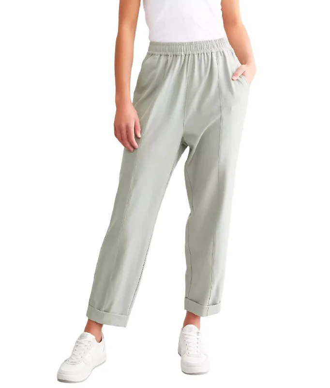 Today’s Deal Oakland Turnup Taper Pant In Cool Sage