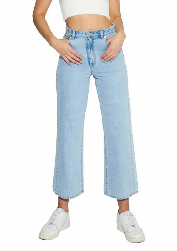 Super Sale Street A Line Crop Jeans In Walk Away