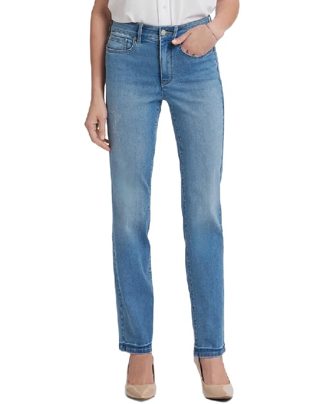 Fantastic Offers NYDJ Marilyn Riviera sky Straight Leg Jean