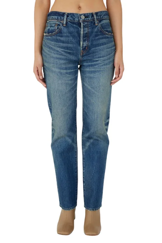 Weekend Offers That Excite Walnut Straight Jeans In Dark Blue