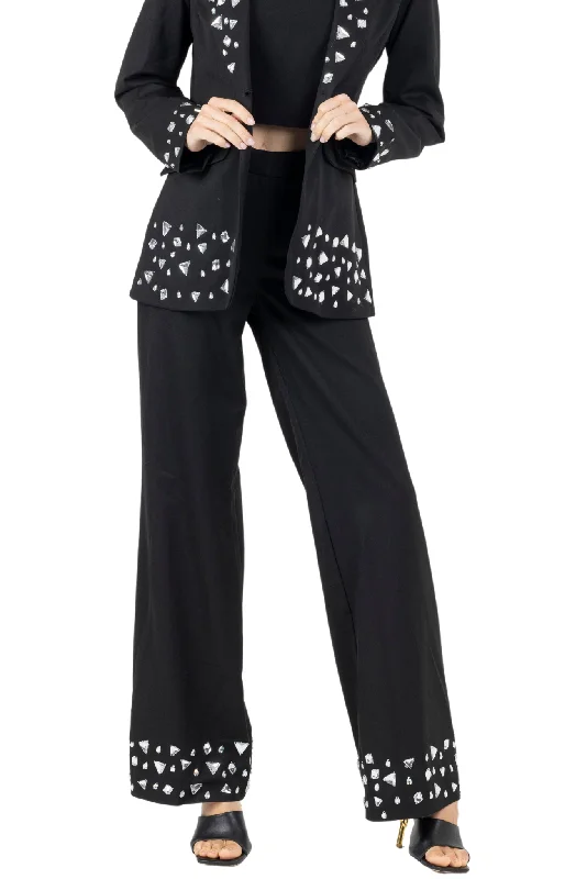 Exclusive Online Offer Joslin White Stone Pant In  Black