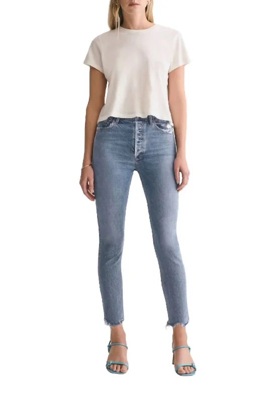 Flash Deal Nico High Rise Slim Jean In Rooted