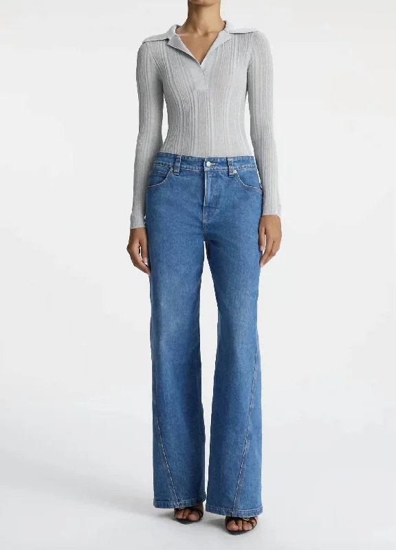 Weekend Deals That Spark Abbott Jean In Blue