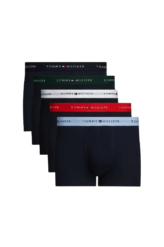 Tommy Hilfiger 5 Pack Men's Signature Trunk