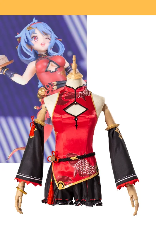 Crazy Savings Bilibili Mascot 33 Girl Qipao Dress Cosplay Costume