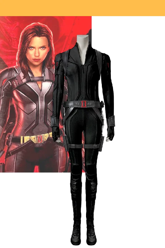 Black Widow 2021 Movie Stealth Black Cosplay Costume