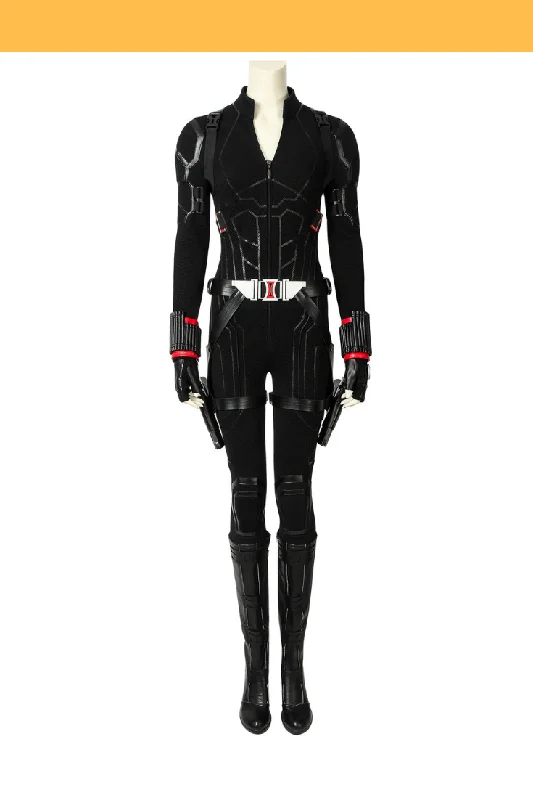 Black Widow Avengers Endgame PU Leather Cosplay Costume