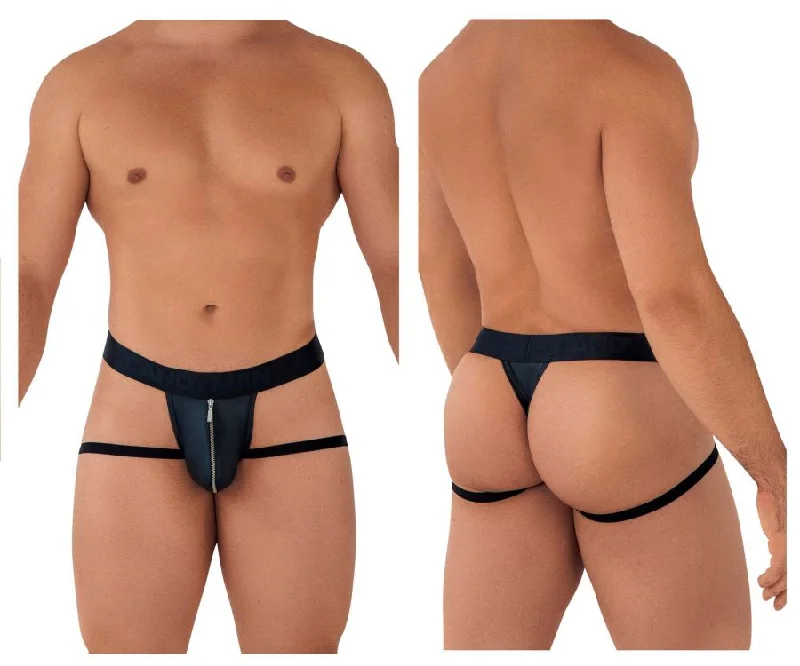 CandyMan 99608 Zipper Jockstrap Color Black