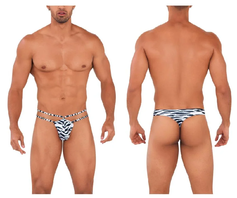 CandyMan 99712 Safari Thongs Color Zebra Print