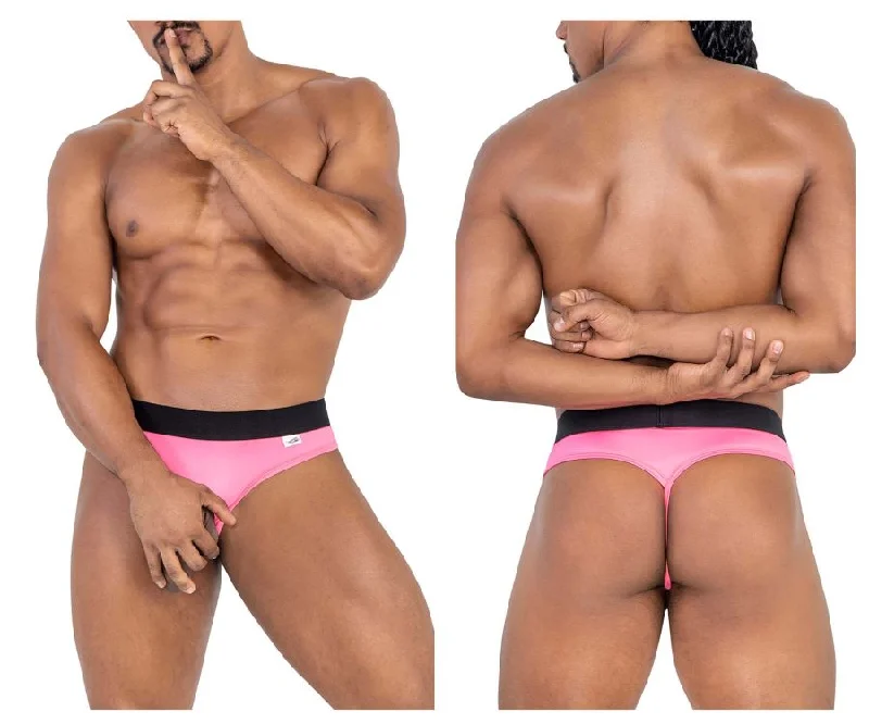 While Supplies Last CandyMan 99781 Protuder Thongs Color Pink