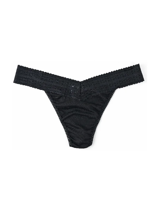 DreamEase® Original Rise Thong Black