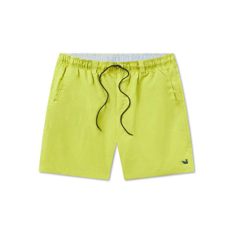 Neon Yellow with Navy Duck