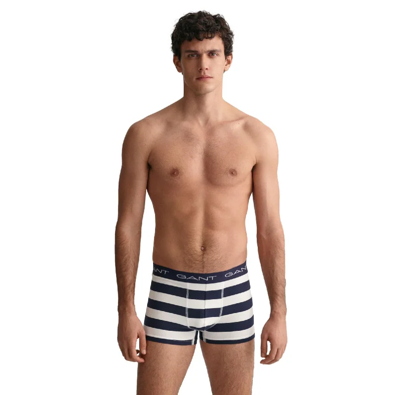 GANT Stripe Trunk 3 Pack - Evening Blue