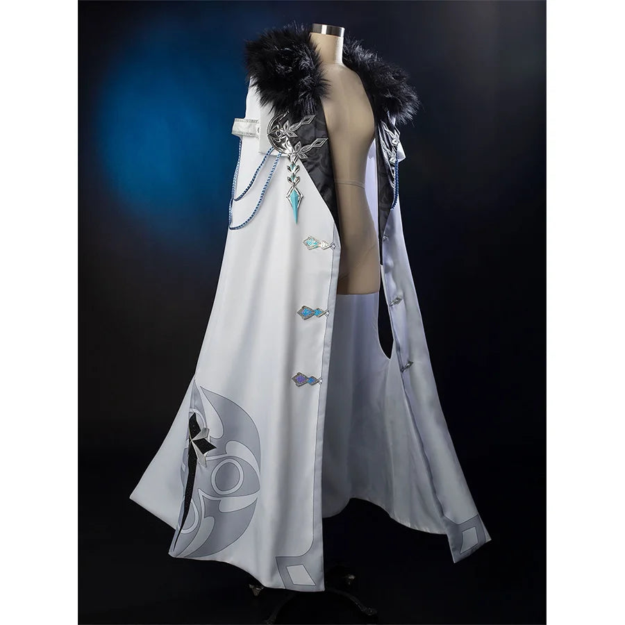 Genshin Impact Fatui Harbinger The Doctor Il Dottore Cape Cosplay Costume C07575  A