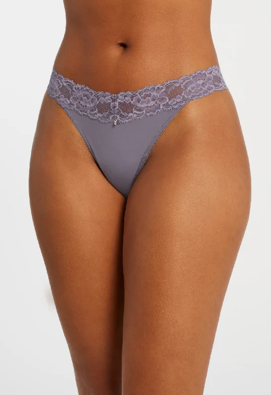 Halo Thong In Purple Cloud - Montelle