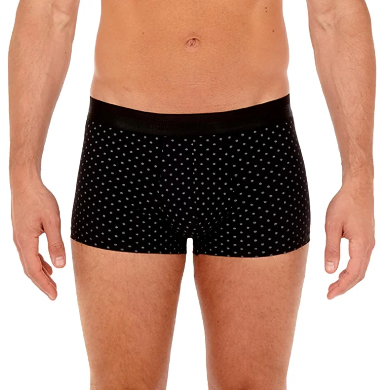 Hom Max Boxer Brief - Black Print